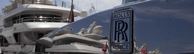 rolls and yacht